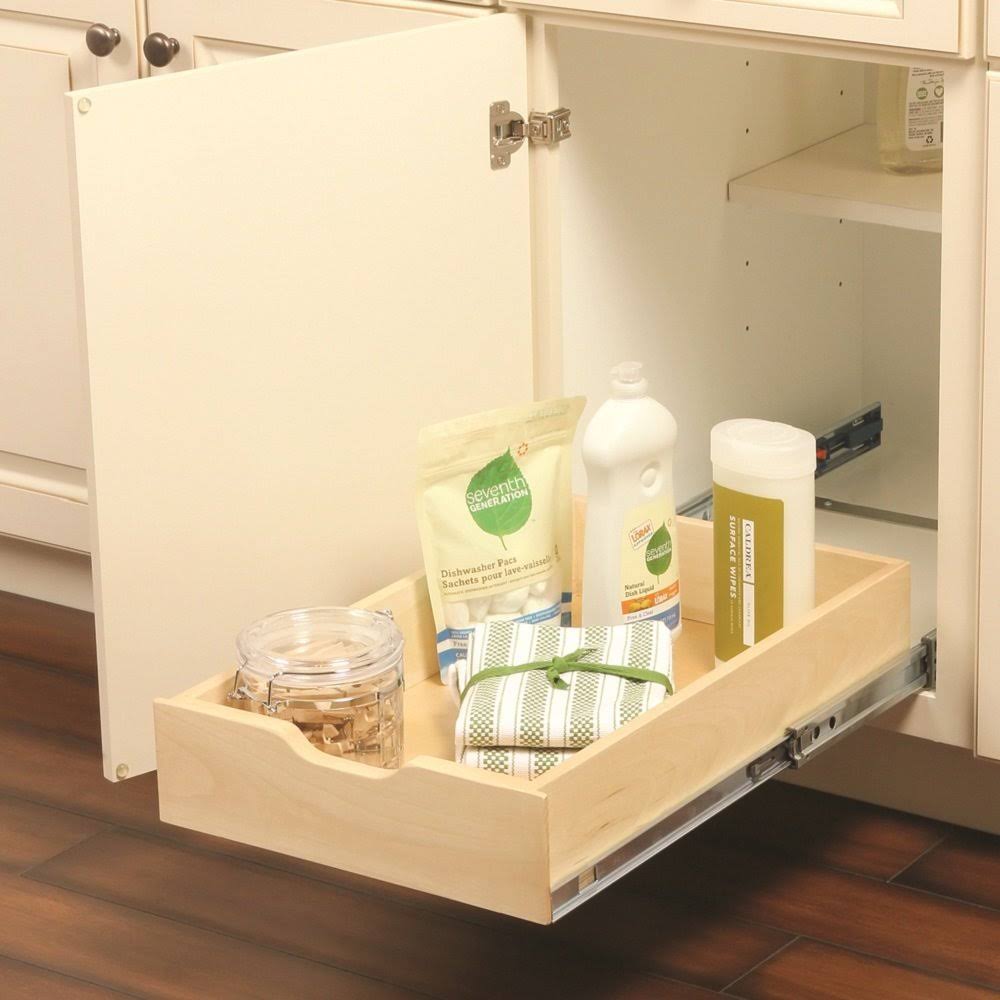 Soft Close Wood Drawer Box Pull Out Cabinet Organizer C22002