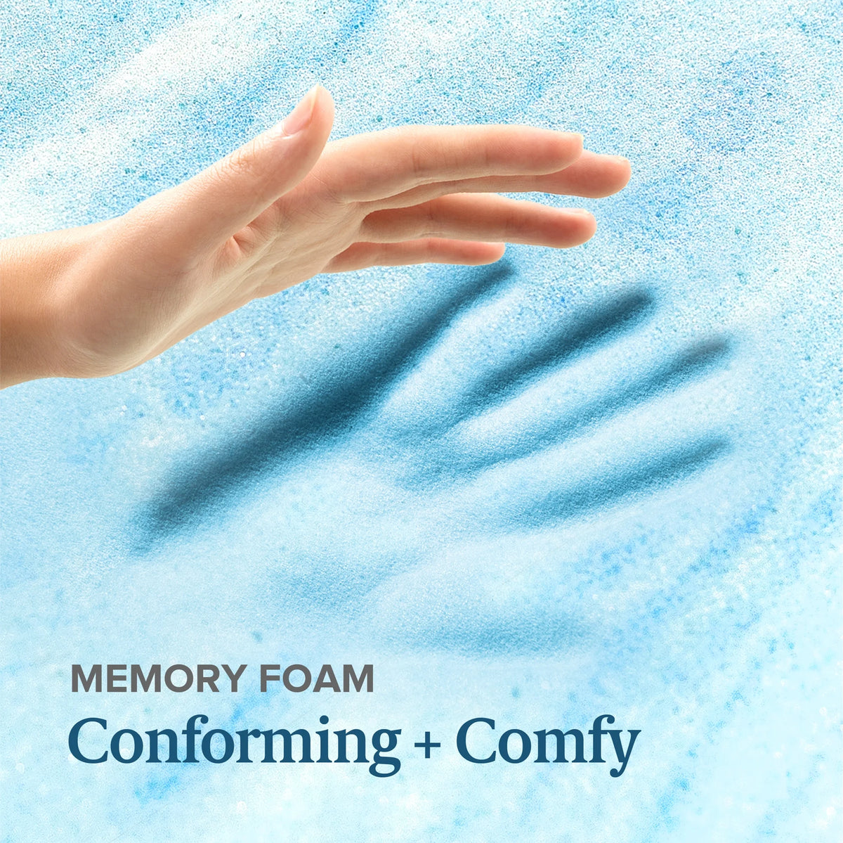 Queen Gel Memory Foam Mattress Topper C222790