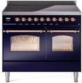 Blue Induction Range with Electric Oven M506732