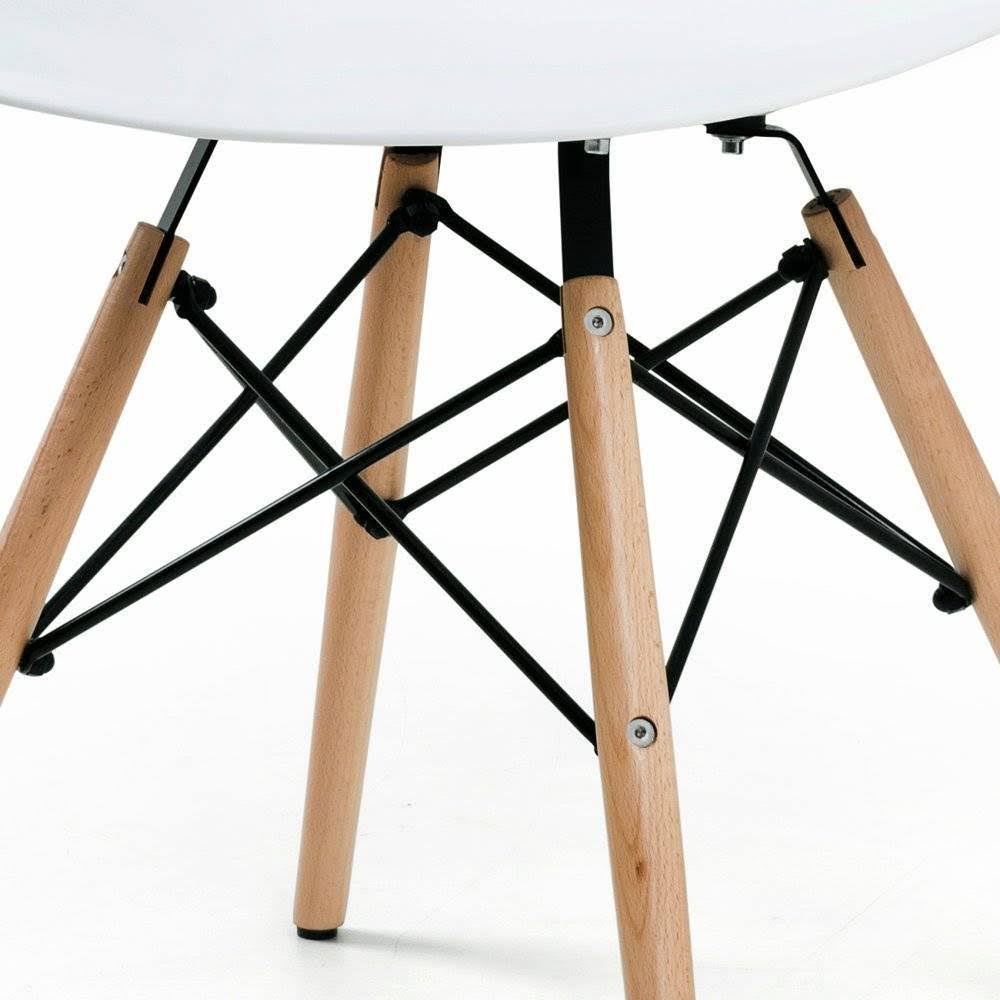 White Side Chair, Set of 4 L49137
