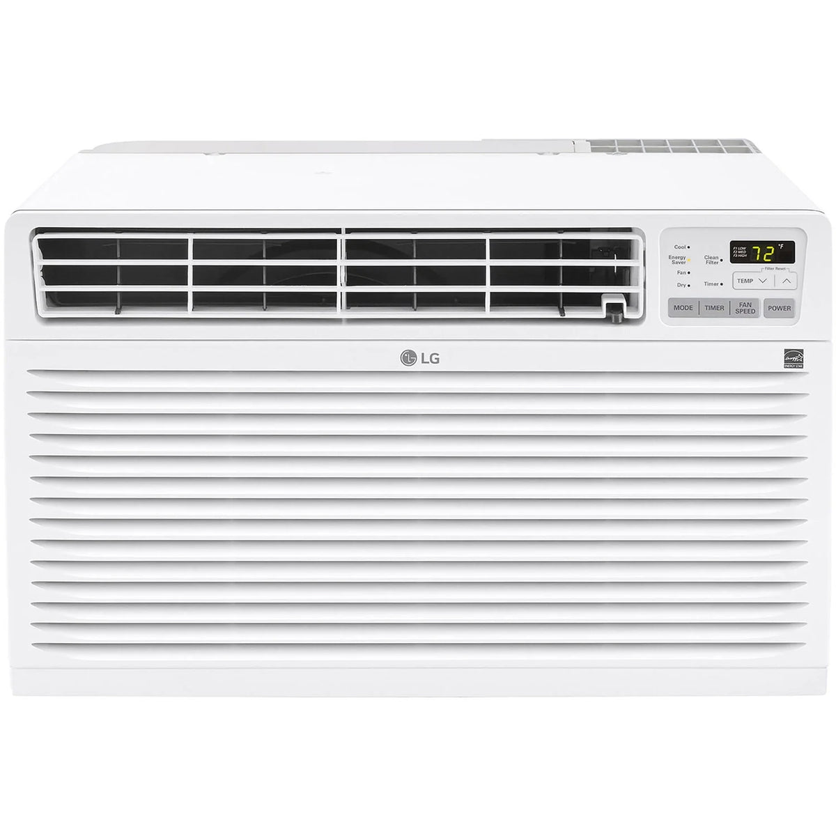 10,000 BTU 230-Volt Through-the-Wall Air Conditioner with Heater, White Q433