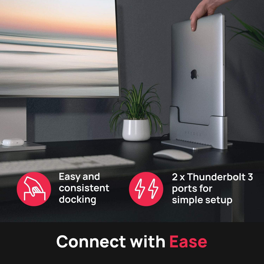 Vertical Laptop Stand for 16-inch MacBook Pro U109