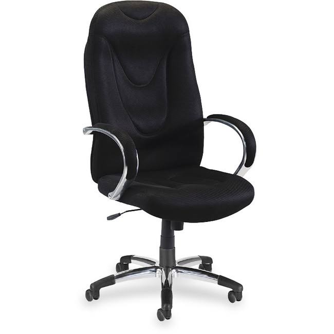Black High-Back Fabric Chair R97894