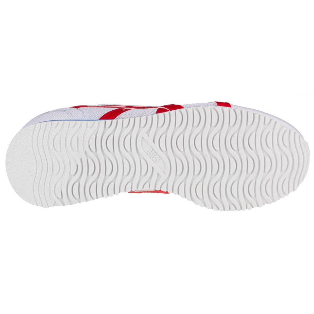 White Red Asics Tiger Runner W S818