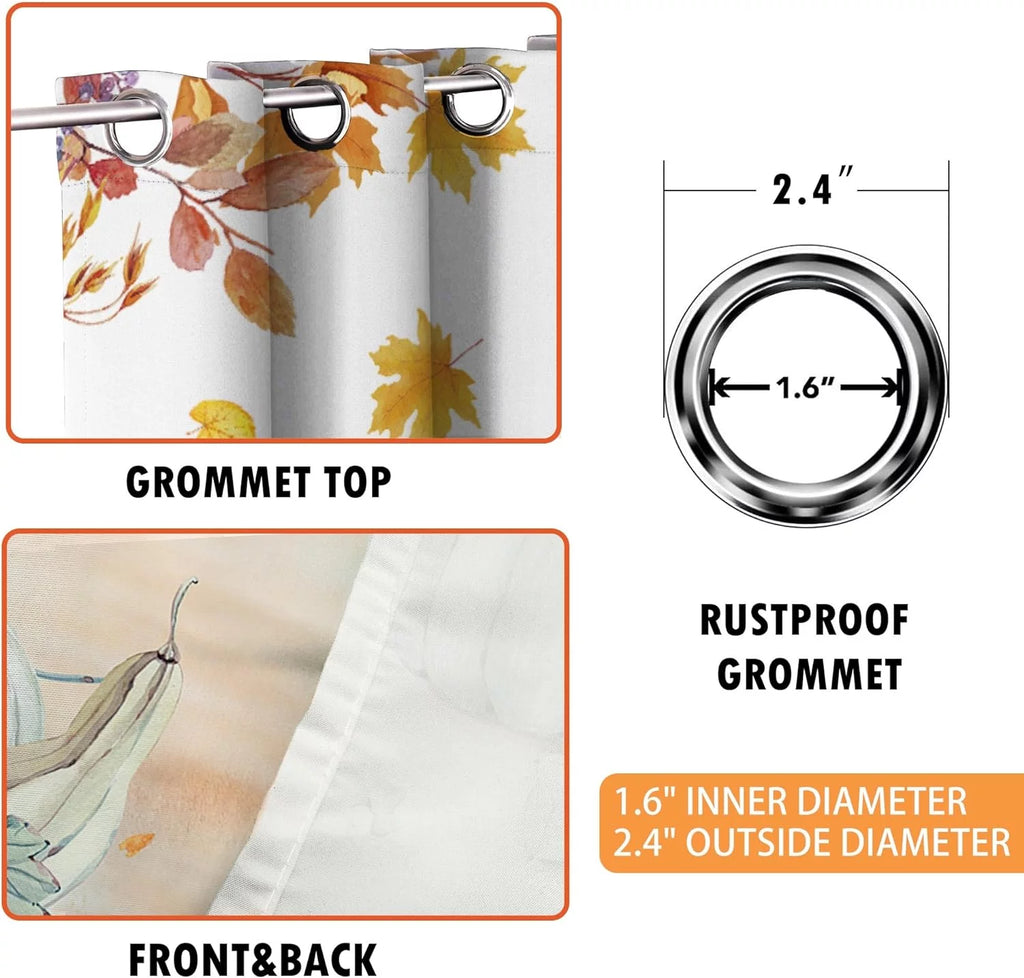 3D Wolf Printing Blackout Curtain W40281