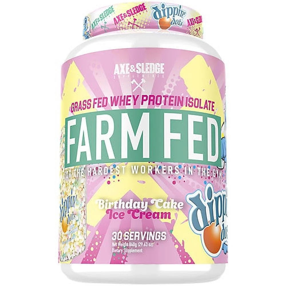 Grass Fed Whey Protein Isolate 32.8 oz V2039