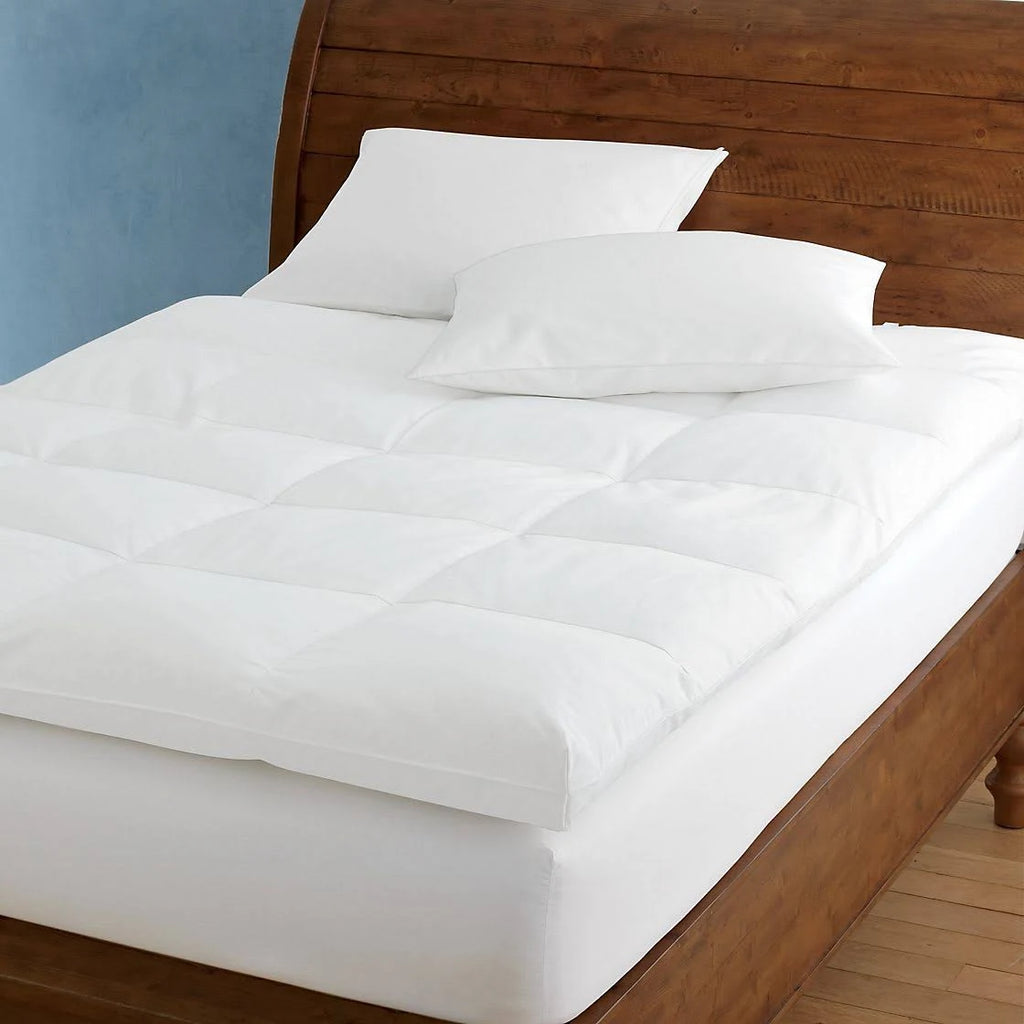 White Queen Down Alternative Cotton Featherbed O31072