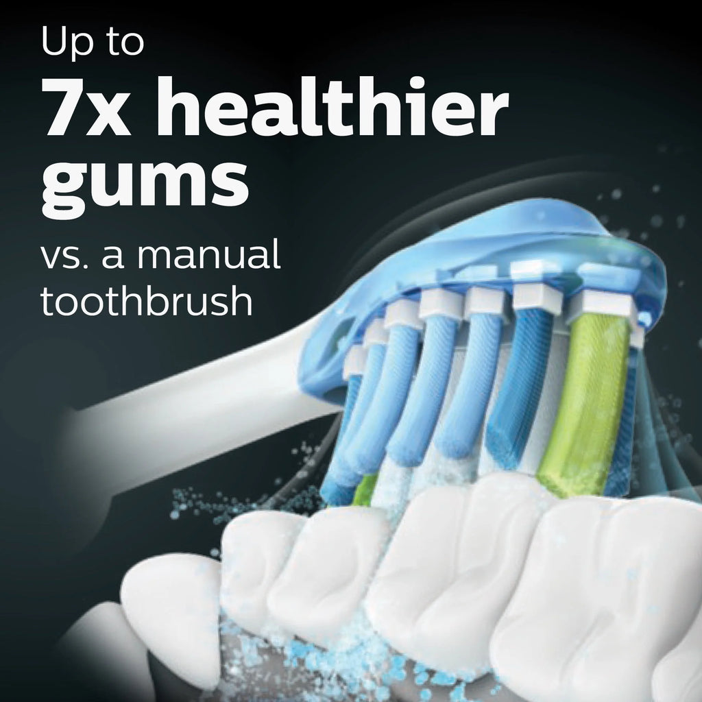 White Rechargeable Electric Toothbrush Y80632