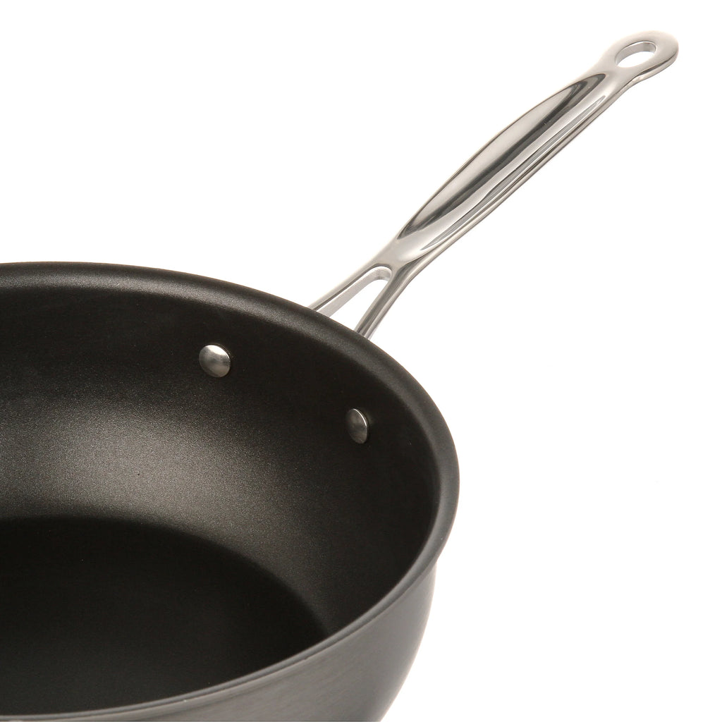 Non-Stick Hard Anodized 3 Qt. Chef'S Pan with Cover C828