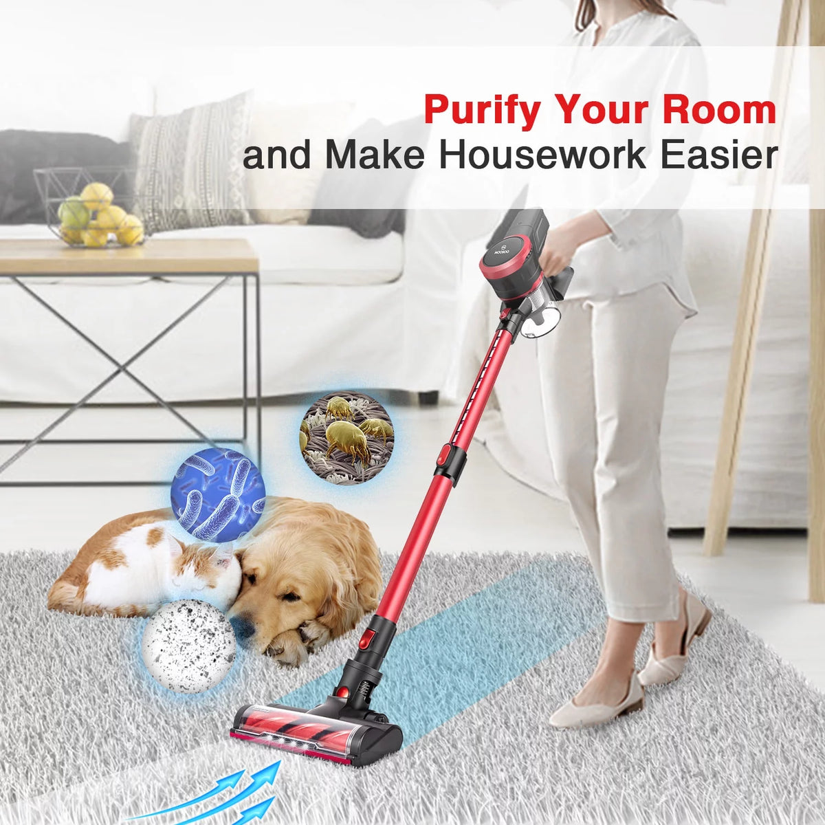 Cordless Stick Vacuum Cleaner H207357