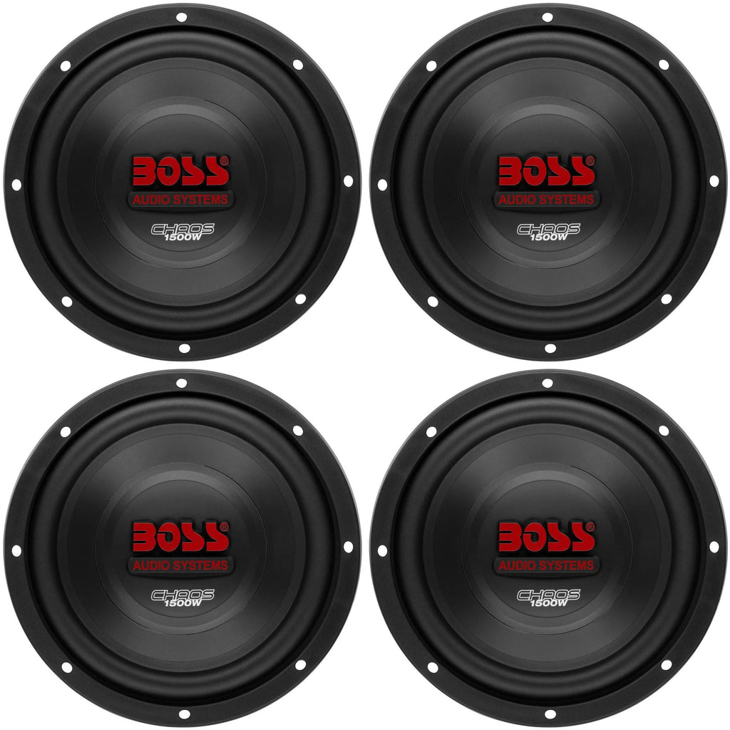 10" 1500W Car Subwoofer 4 Ohm (4 Pack) Z7124