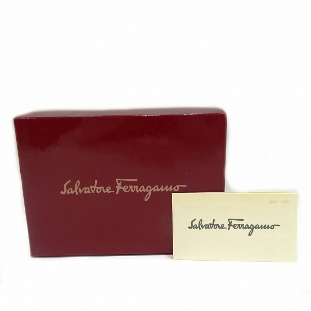 Pre-Owned Black Bifold Wallet V108223