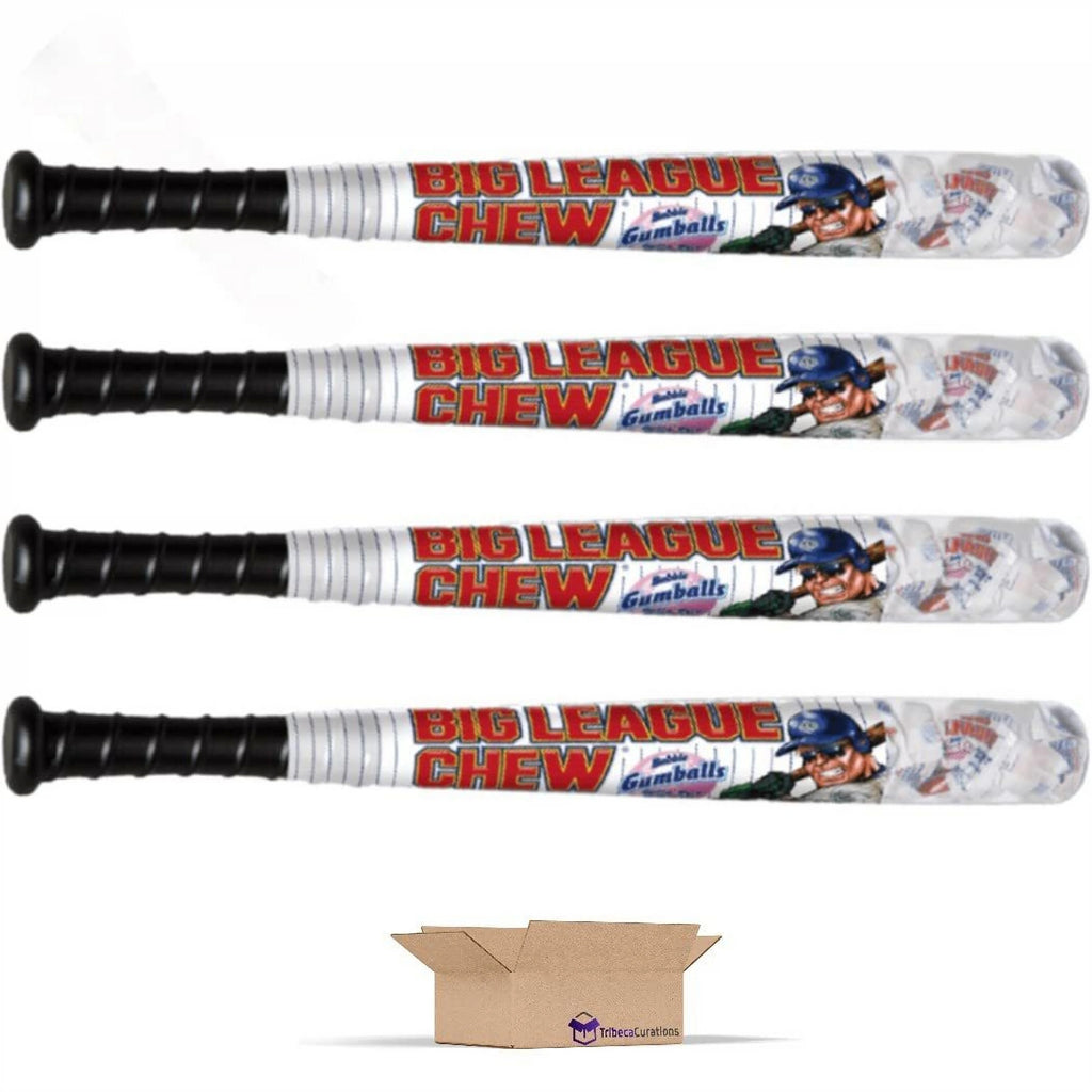 Bubble Gum Balls in Plastic Bat, 2.9 Oz, Pack of 4 K401