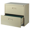 Putty 2 Drawer Steel Lateral File Cabinet B367
