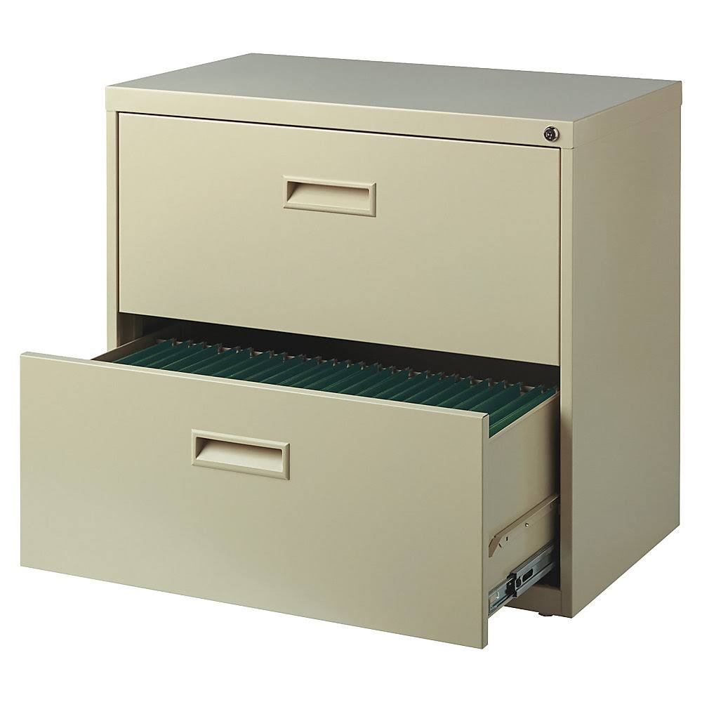 Putty 2 Drawer Steel Lateral File Cabinet B367