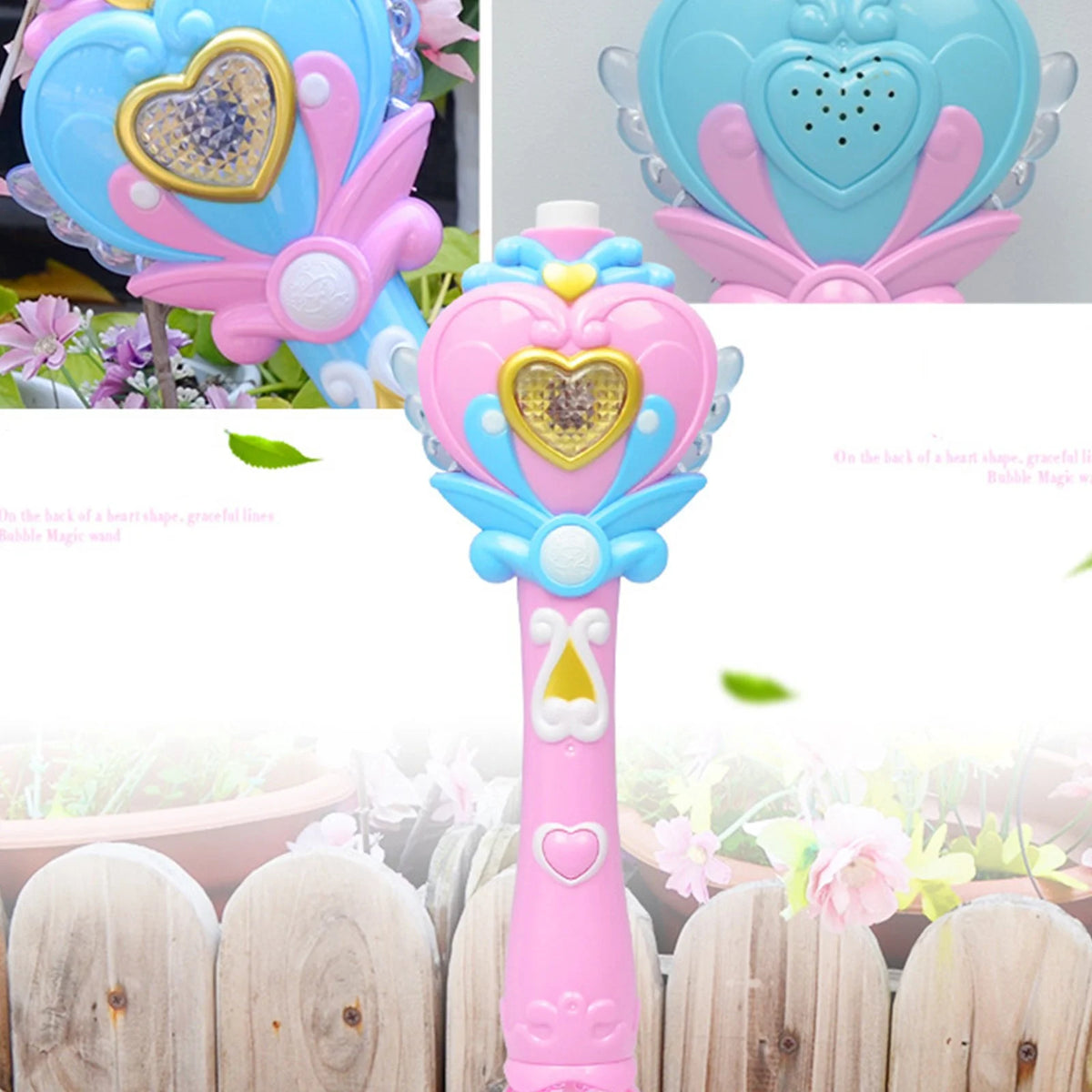 Musical Light-Up Bubble Wand Bubble Blower 100Ml P563580
