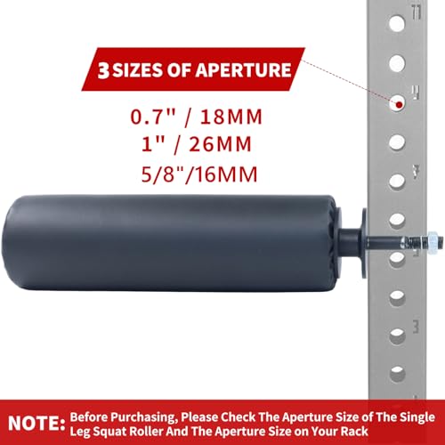 Single Leg Squat Roller for Squat Rack X807367