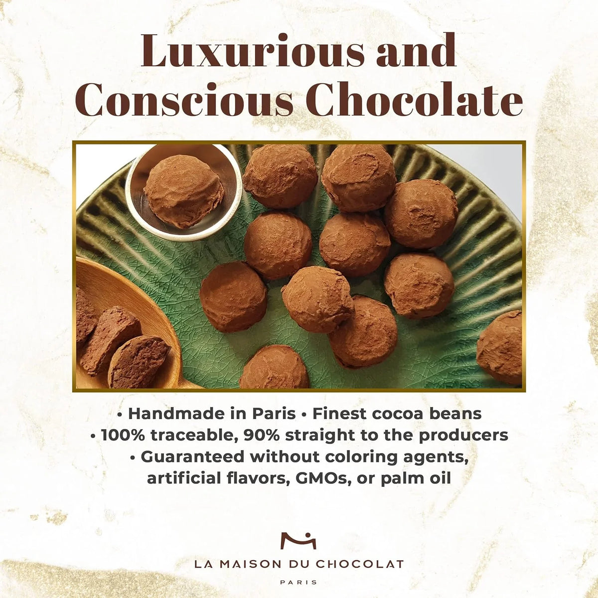 Dark Chocolate Truffles Gift Box 35Pcs X92861