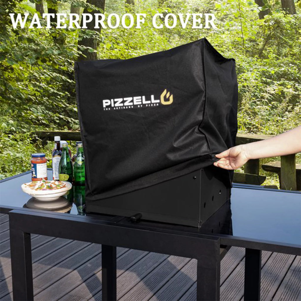 4 in 1 Wood Fired Outdoor Pizza Oven with Pizza Stone V11352