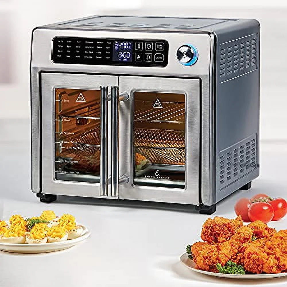 26 QT Extra Large Stainless Steel Air Fryer P47107