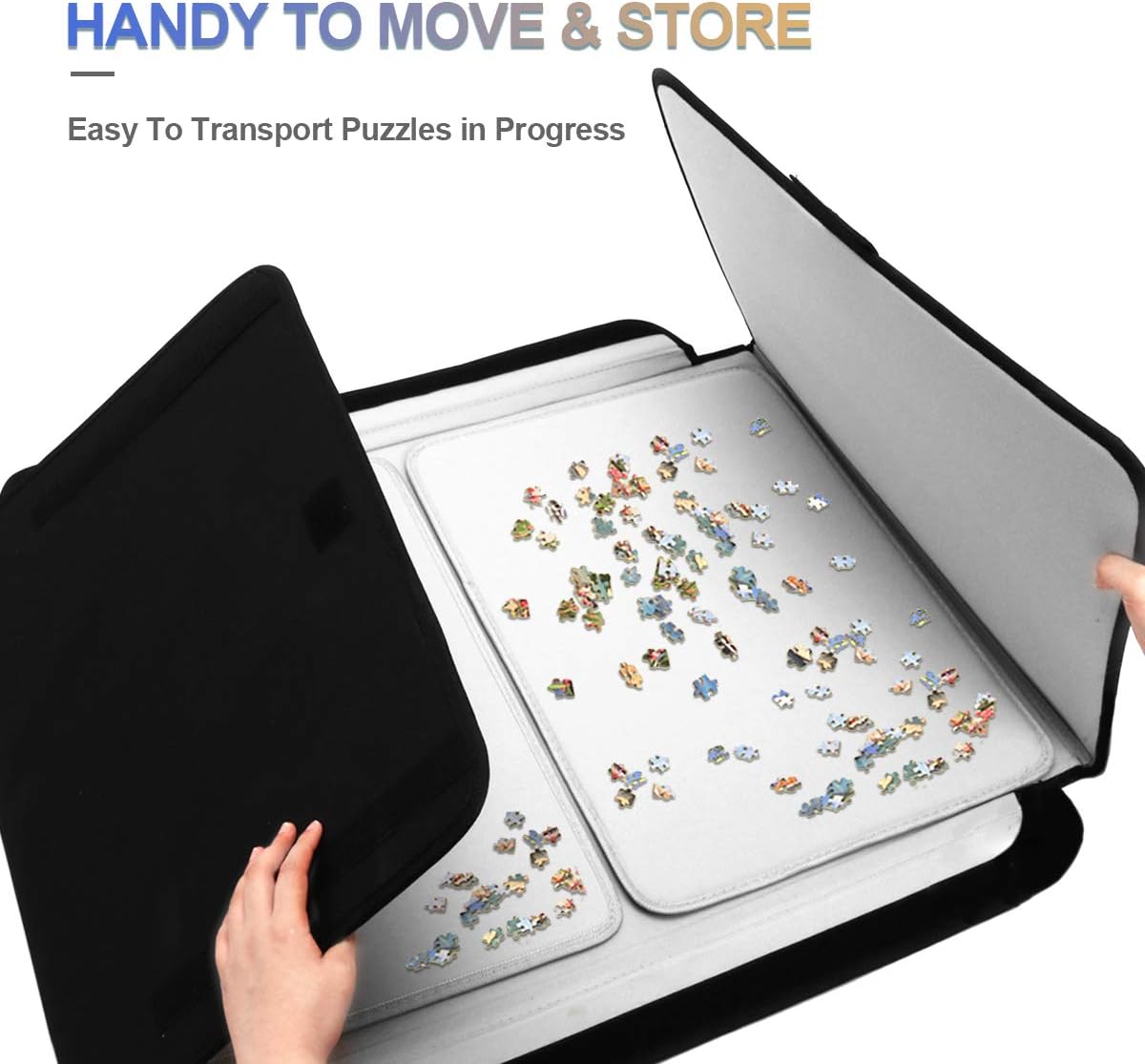 1500 Piece Jigsaw Puzzle Board with Non-Slip Surface Y249088