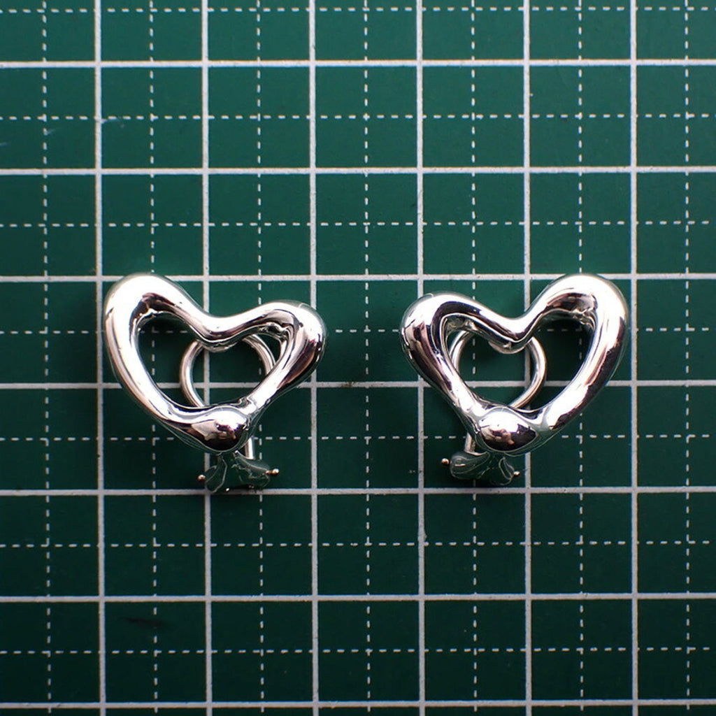 925 Open Heart Earrings D873849