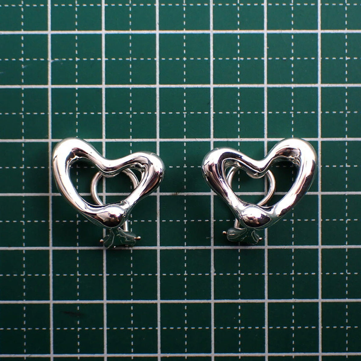 925 Open Heart Earrings D873849