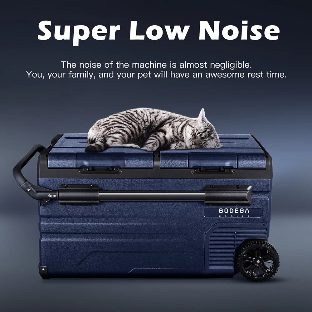 12 Volt 80 Qt Portable Car Refrigerator Freezer T87344