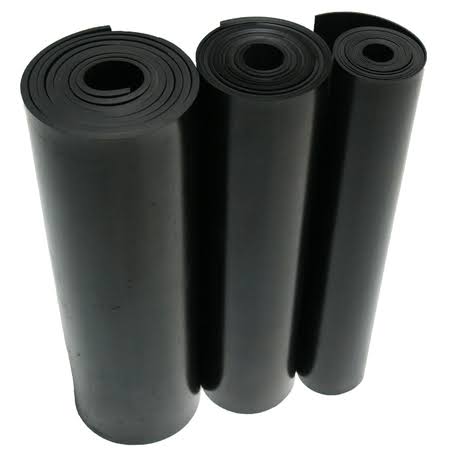 Nitrile Sheet 1/16 x 22 x 3 ft W x 18 ft L Black G203804