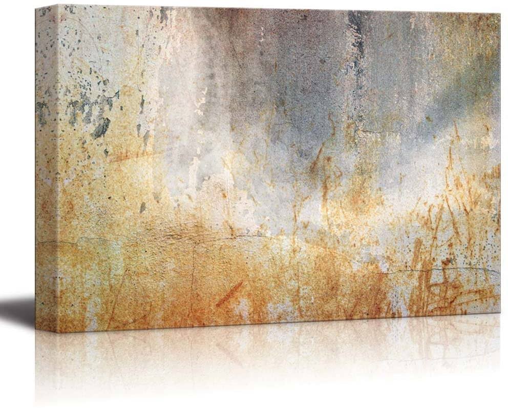 Rusty Iron Slate Composition Giclee Print Canvas Art E22196