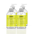 Lemyn Organics Hand Sanitizer Gel 12 FL.OZ. Pack of 4 Z722