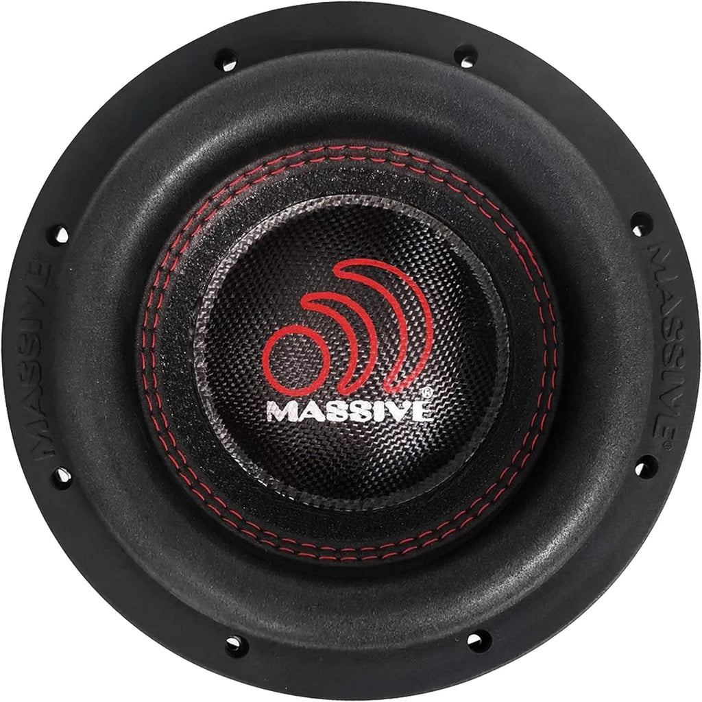 8 Inch Car Audio Subwoofer, 500 Watt RMS, Dual 4 Ohm W792