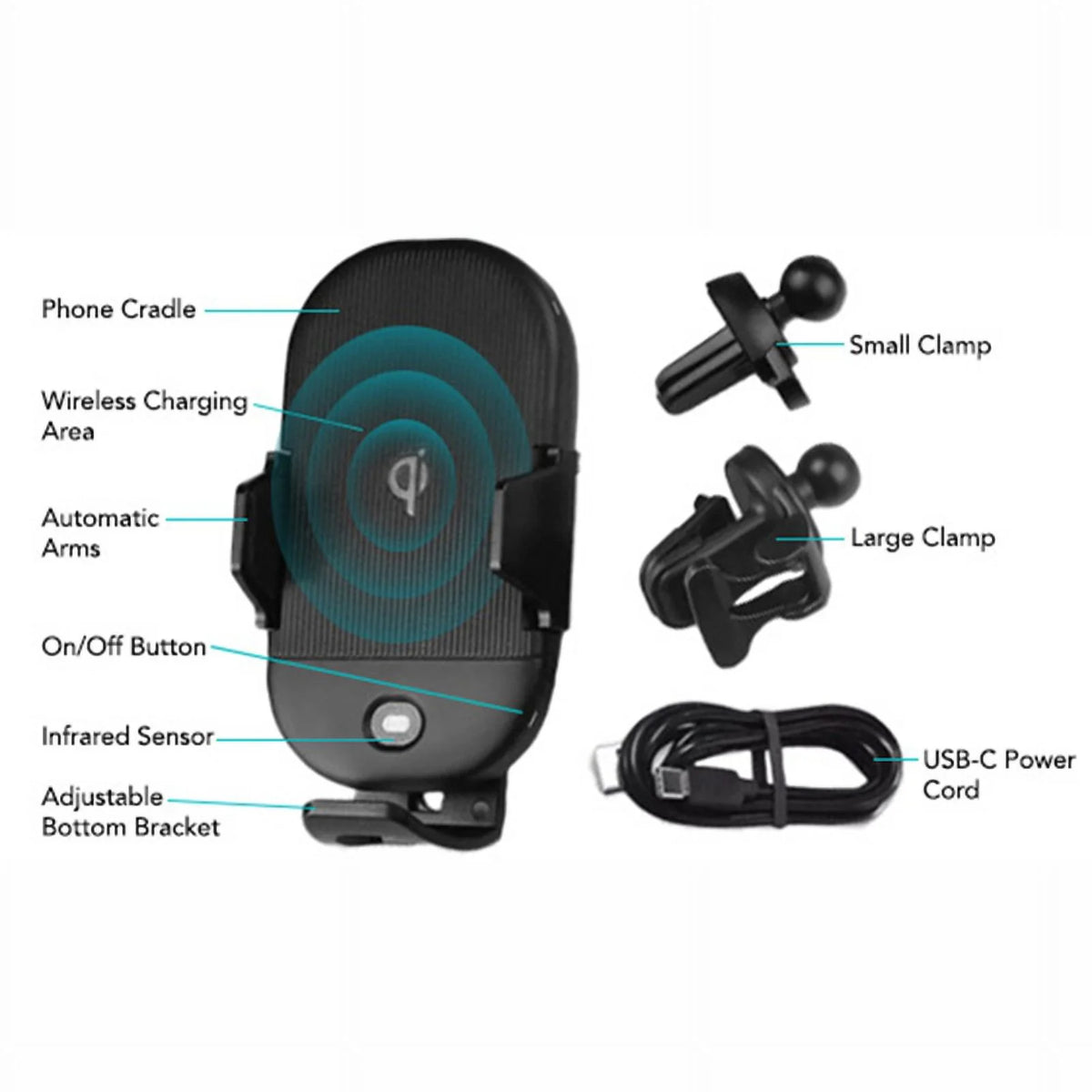 Wireless Charger Car Mount for Celero 5G Plus (2024) P533