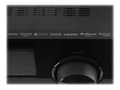 Black 7.2 Channel AV Receiver S1623