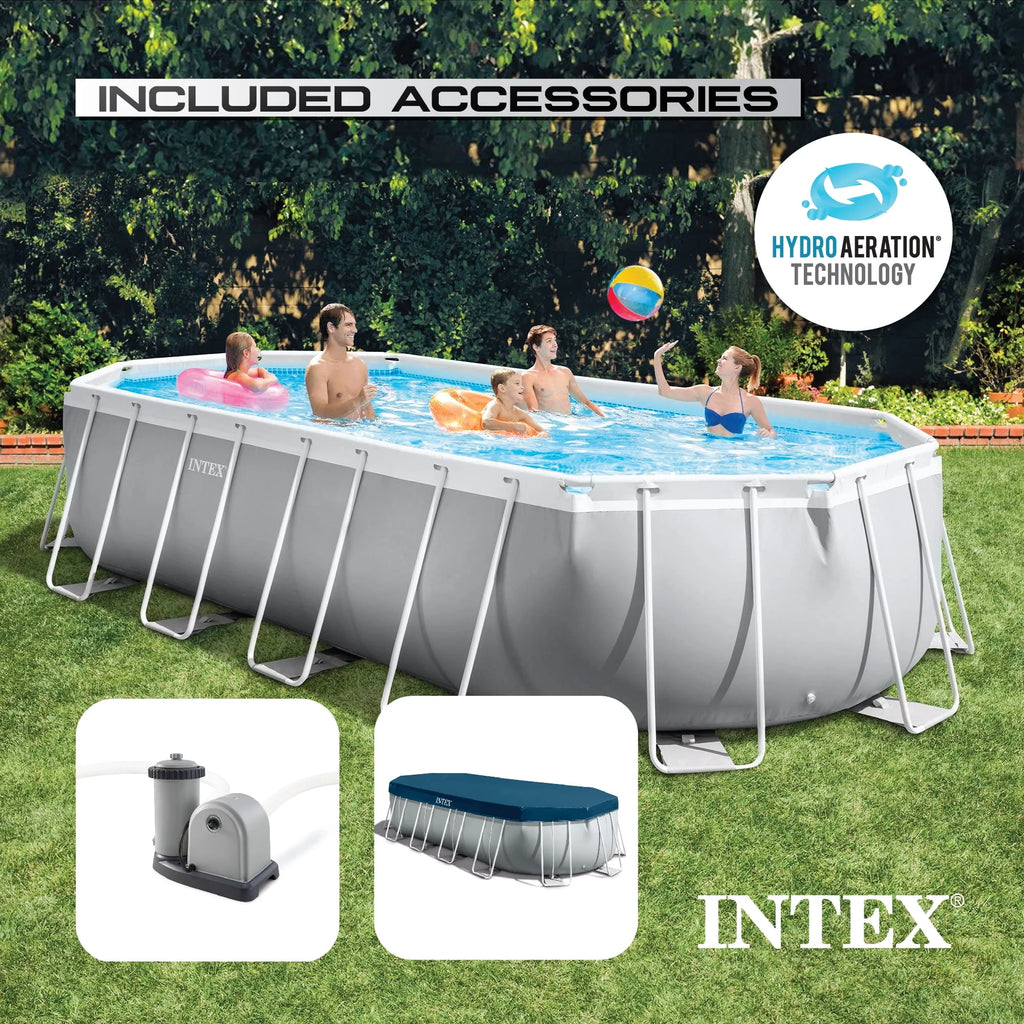 20 Foot Prism Frame Oval Pool Set M3574