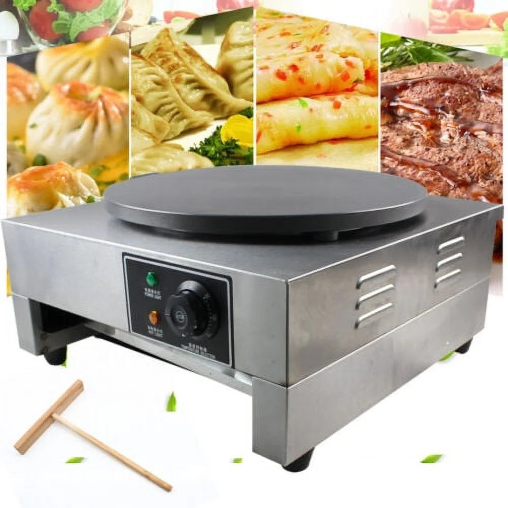 Commercial Electric Crepe Maker NonStick Hotplate Z773