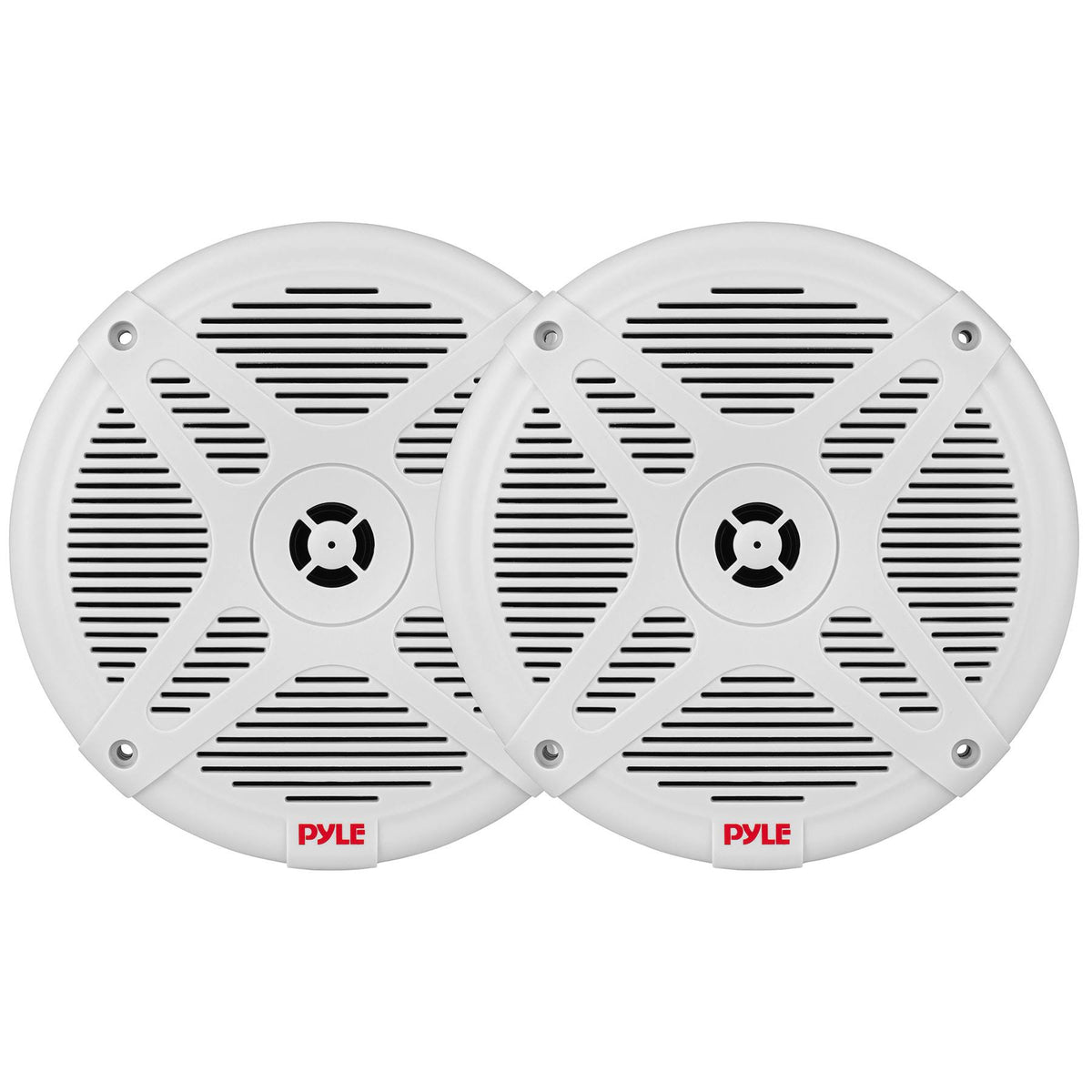 White 2-Way Marine Speakers - Pair - Wireless Z2618