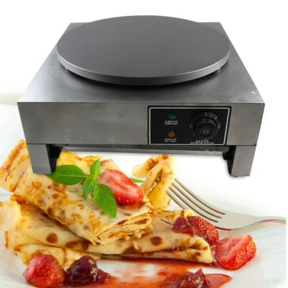 Commercial Electric Crepe Maker NonStick Hotplate Z773