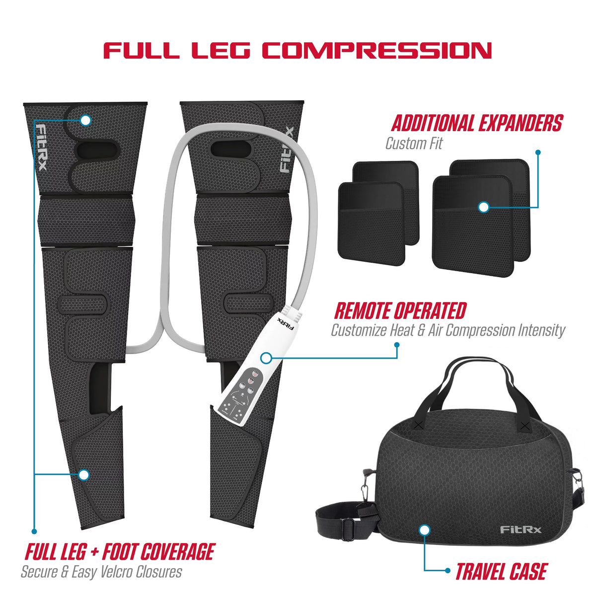 Heated Compression Leg and Foot Massager Z471