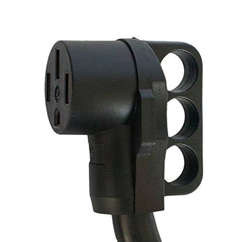 50 Amp RV Electrical Extension Cord, Black G4548