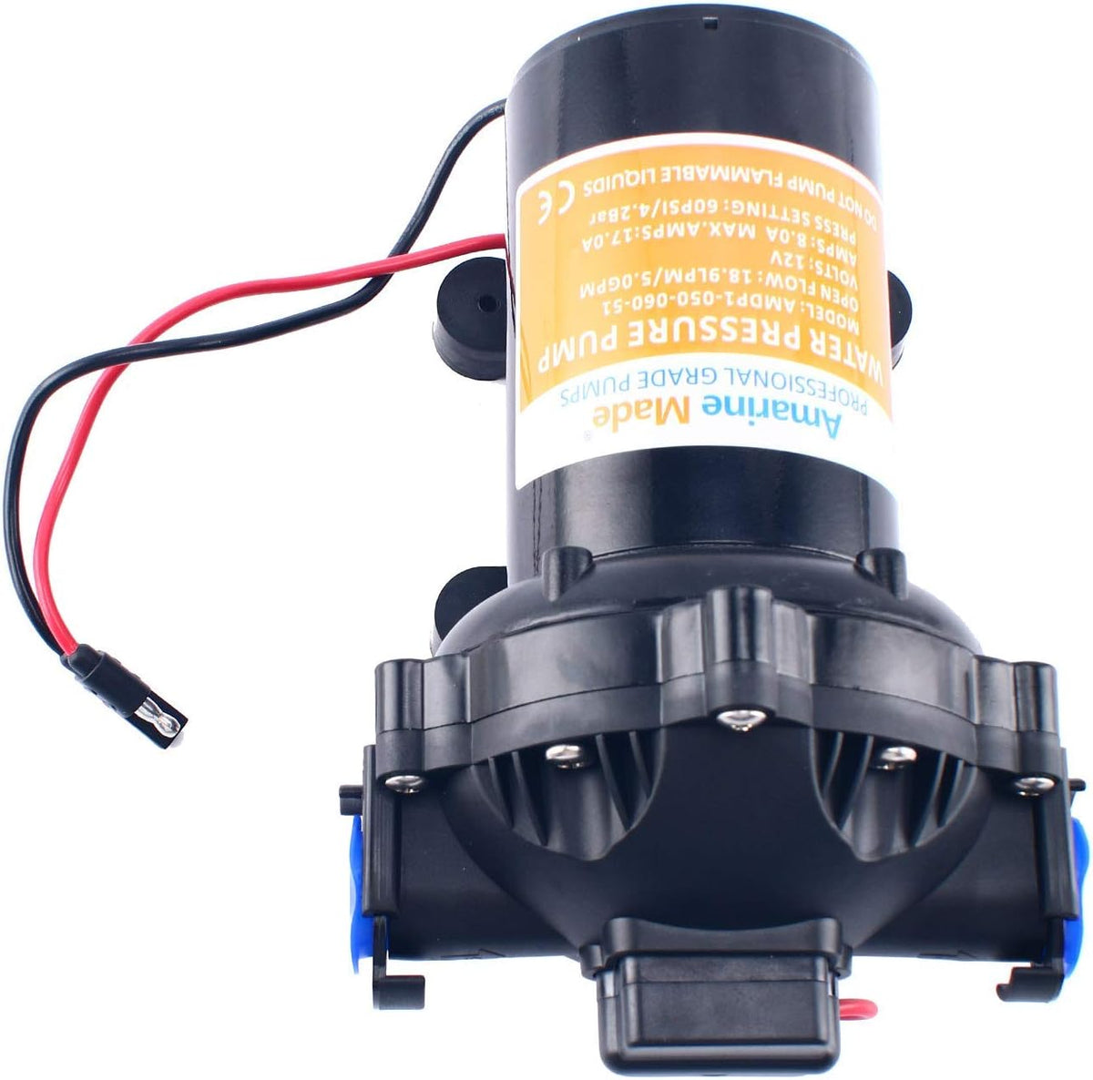 12v Water Pressure Diaphragm Pump 60 Psi Pack of 2 H359
