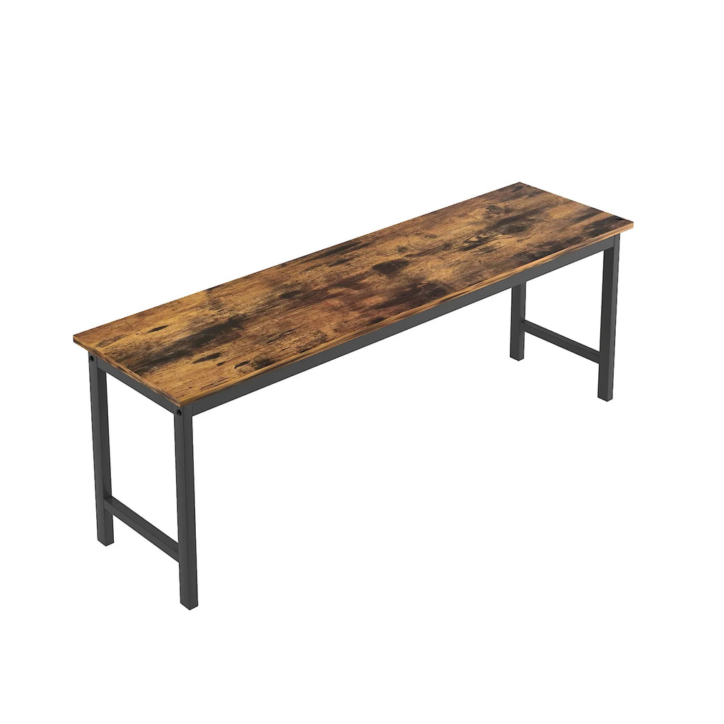 3 Piece Dining Table Set with 2 Benches A84797