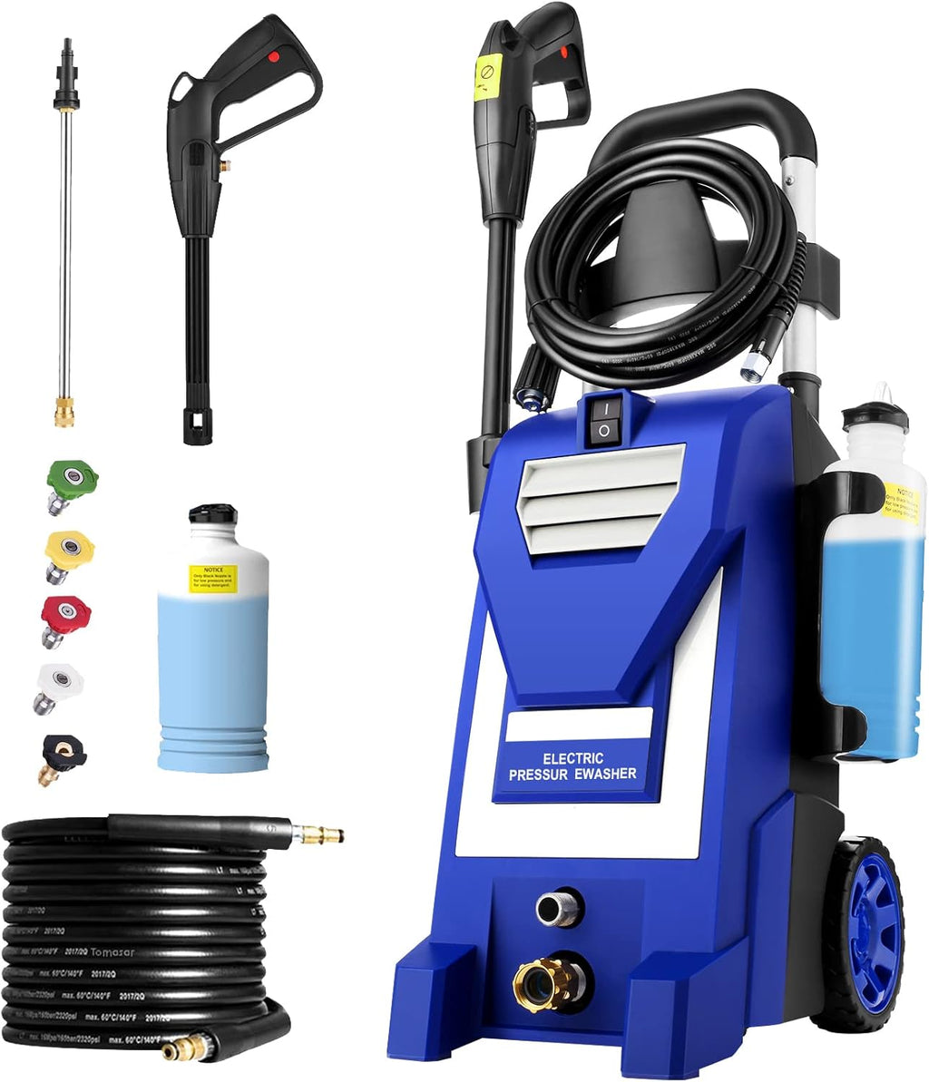 2200PSI Electric Pressure Washer 1.9GPM with 5 Nozzles L5531