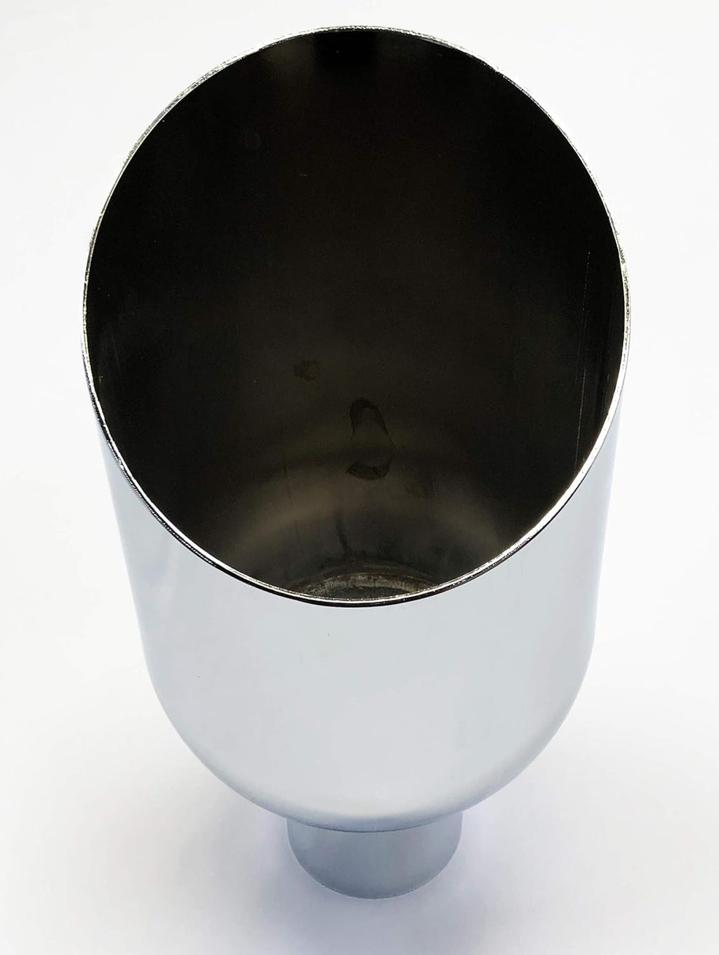 Chrome Slant Exhaust Tip 2.25" Inlet 5.00" Outlet 24.00" Long U70758
