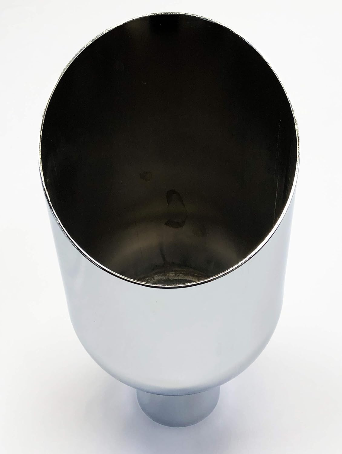 Chrome Slant Exhaust Tip 2.25" Inlet 5.00" Outlet 24.00" Long U70758