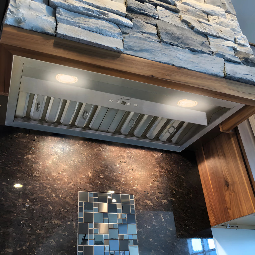 30 Inch Stainless Steel Ducted Range Hood Insert, 600 CFM W96782