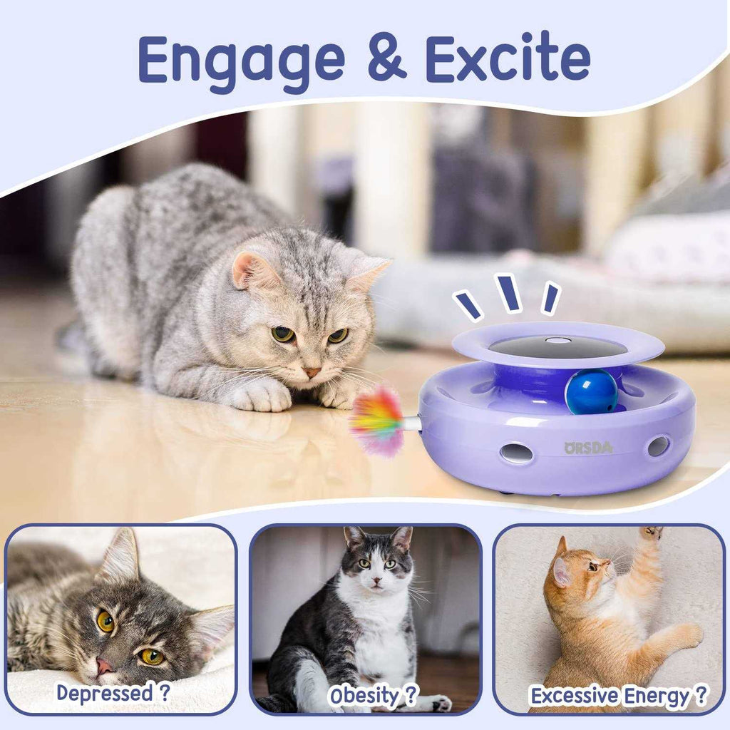 2-in-1 Interactive Cat Toy Balls W587716