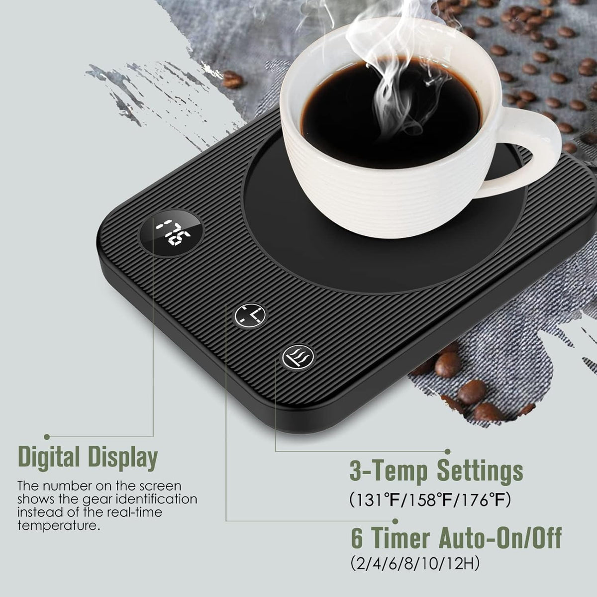 Mug Warmer with Cover T96296