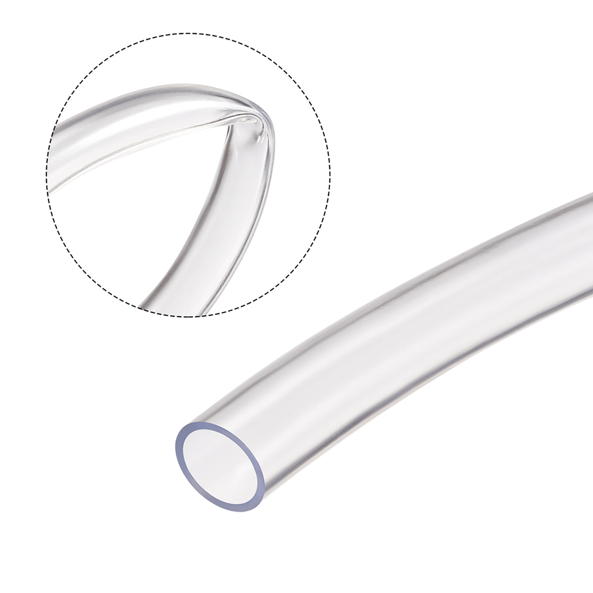 PVC Clear Vinyl Tubing 5/8-inch ID x 13/16-inch OD, 4 Meters E733