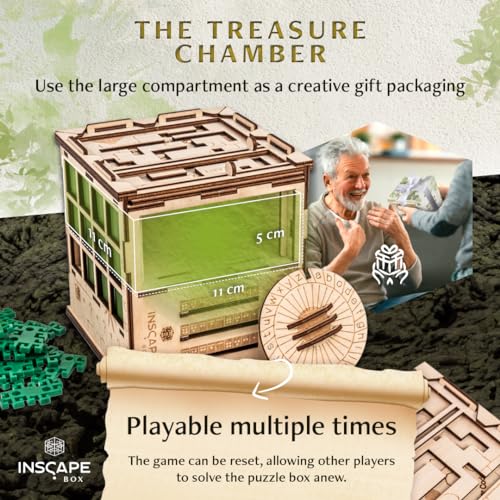 Puzzle Box with Hidden Compartments P784872